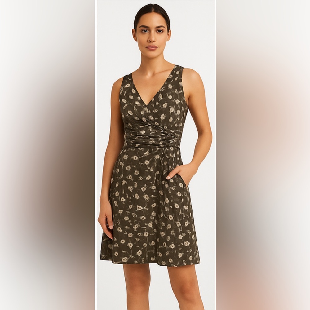 Nougat London 100% Silk Floral Dress Size 2 printed
